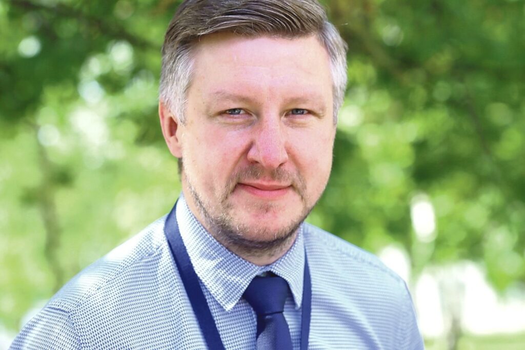 Respublikinės Panevėžio ligoninės direktoriaus pavaduotojas medicinai Mindaugas Vaitkus / A.Švelnos nuotr.