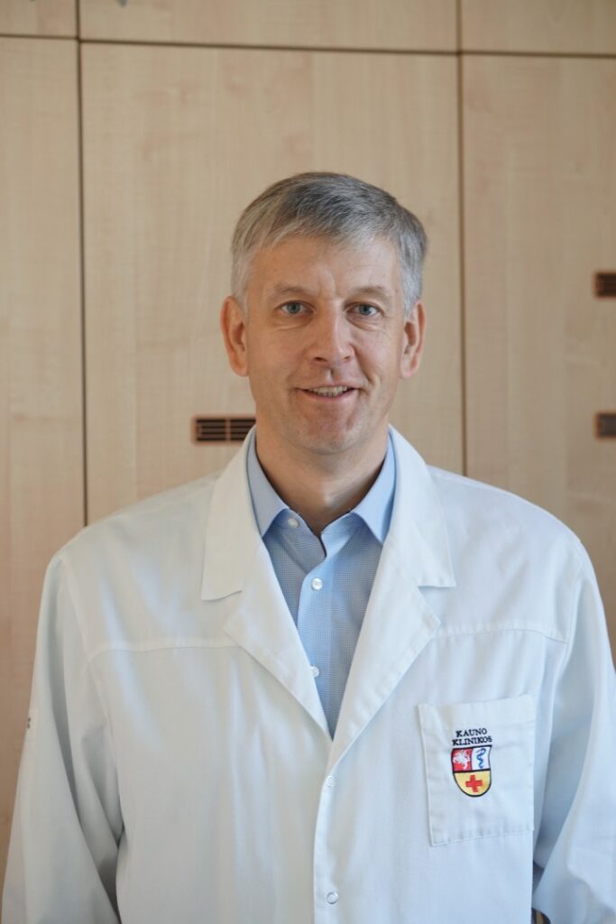 Kauno klinikų gydytojas gastroenterologas prof. Laimas Jonaitis
