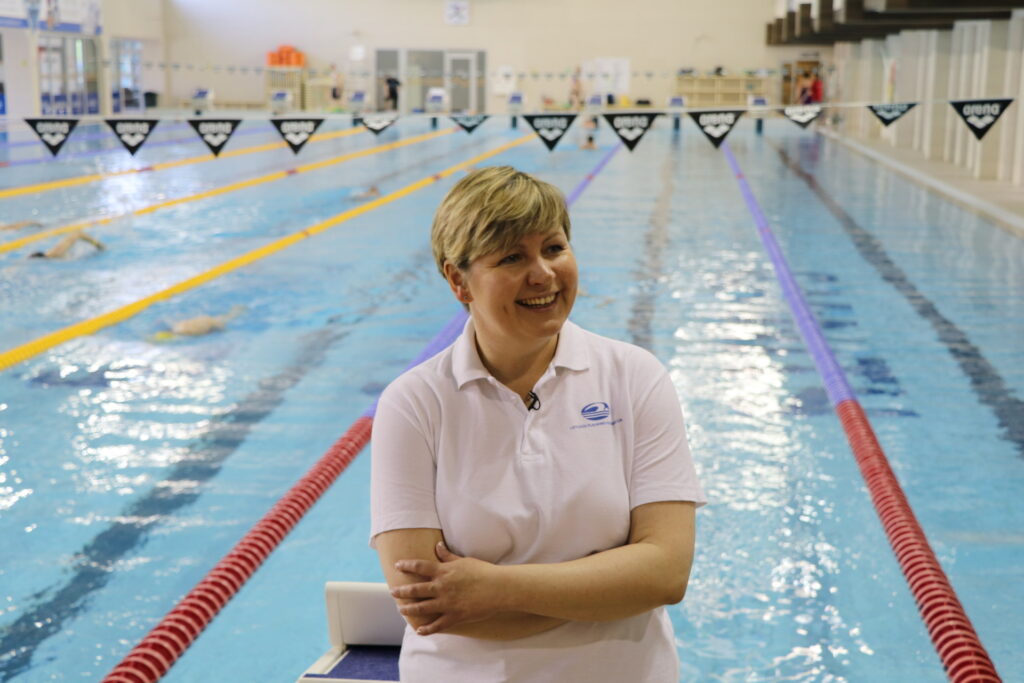 Plaukimo trenerė Milda Šeibokaitė. Asmeninio archyvo nuotr.