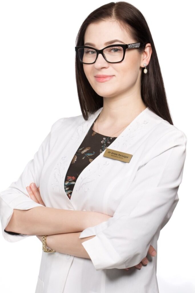 Gydytoja urologė Greta Pečiulytė. R. Jarmalienės nuotr.