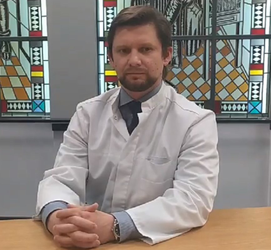 Gydytojas anesteziologas-reanimatologas Alfredas Vaitkus.