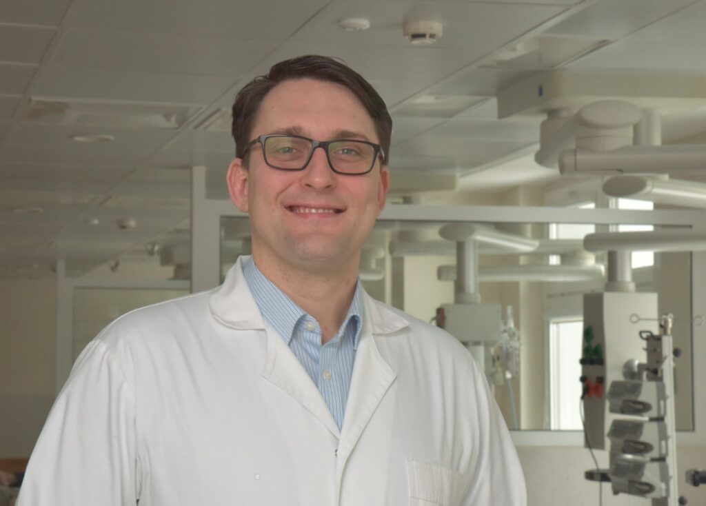 Gydytojas kardiologas Sigitas Čėsna.