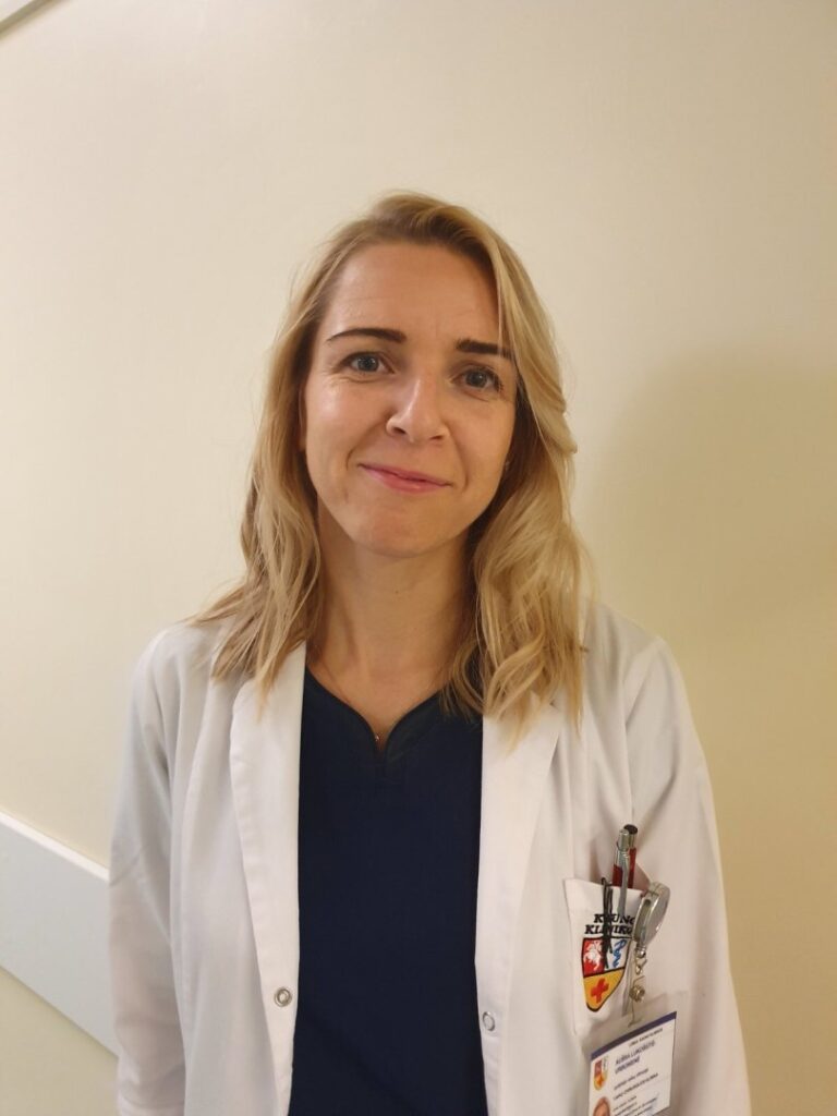 Gydytoja vaikų chirurgė dr. Aušra Lukošiūtė-Urbonienė / Kauno klinikų nuotr.