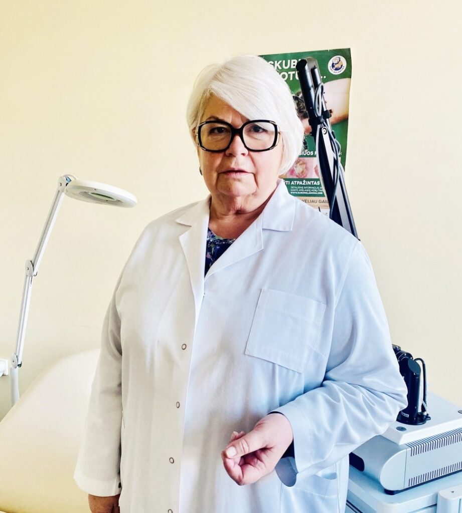 Gydytoja dermatovenerologė Daiva Stanienė