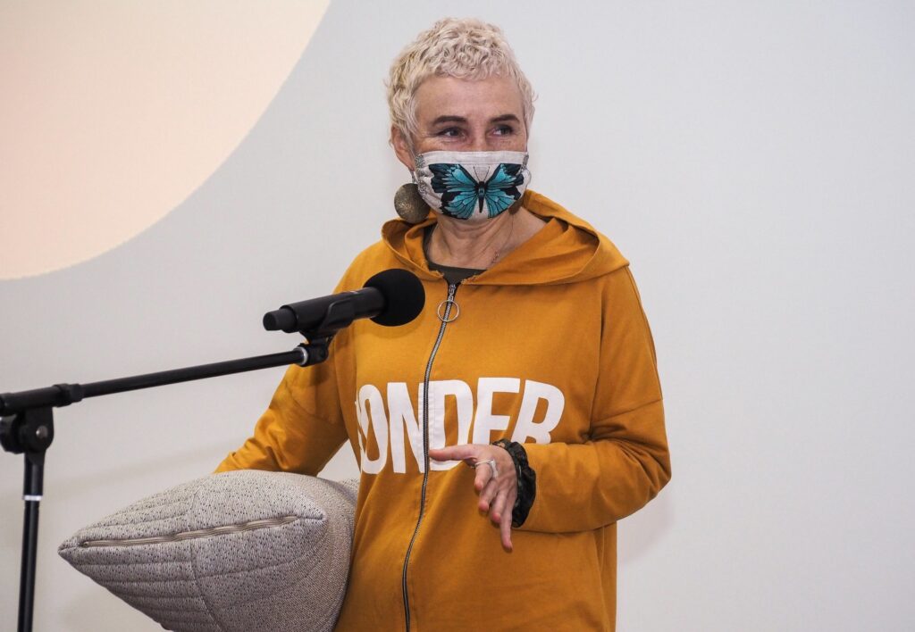 Menininkė Rasa Balaišė. / E.Paukštės nuotr.