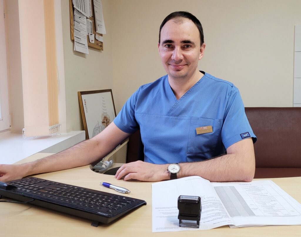 Gydytojas otorinolaringologas Nerijus Rimkūnas