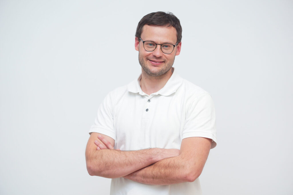 Veido ir žandikaulių chirurgas Linas Senkus