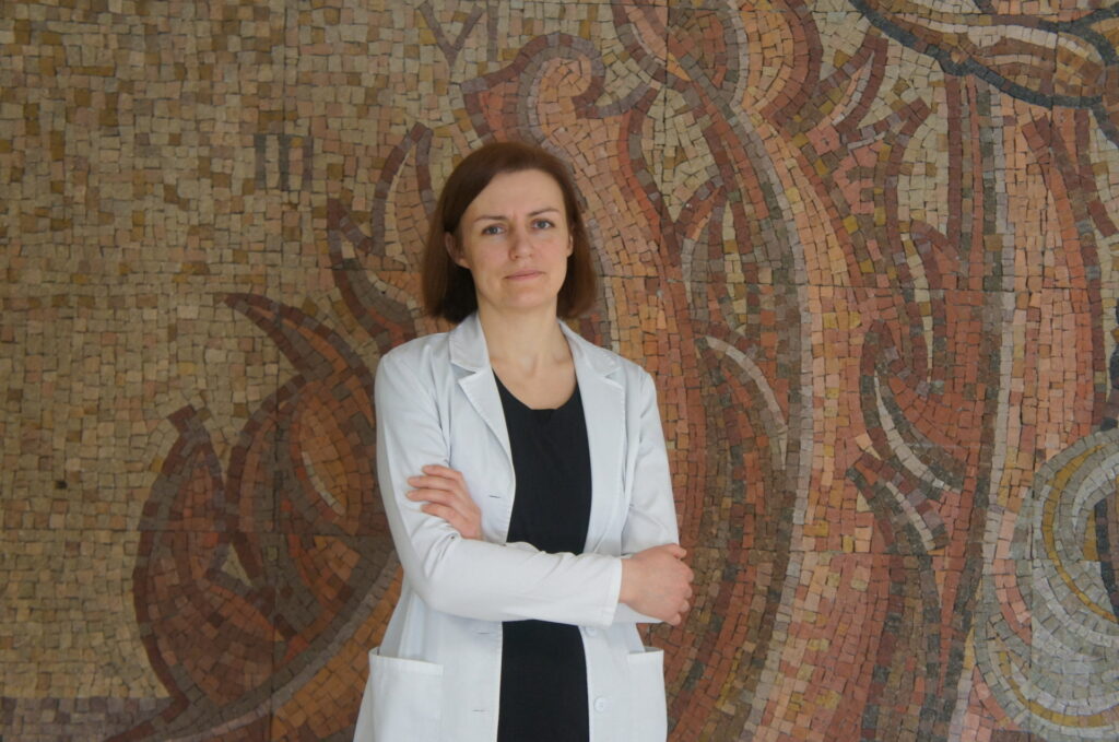 Gydytoja anesteziologė-reanimatologė Gabrielė Slunksnienė