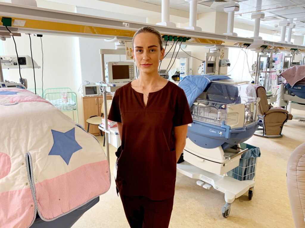 Anestezijos ir intensyviosios terapijos slaugytoja Ernesta Durstinaitė