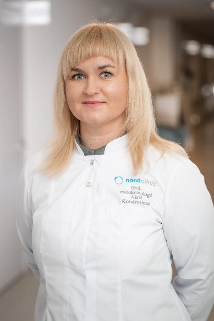 Gydytoja endokrinologė Aistė Kondrotienė