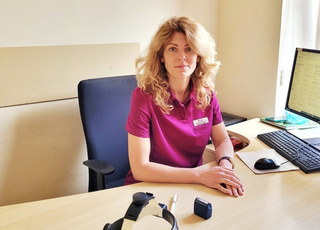 Gydytoja otorinolaringologė Bernadeta Zykienė