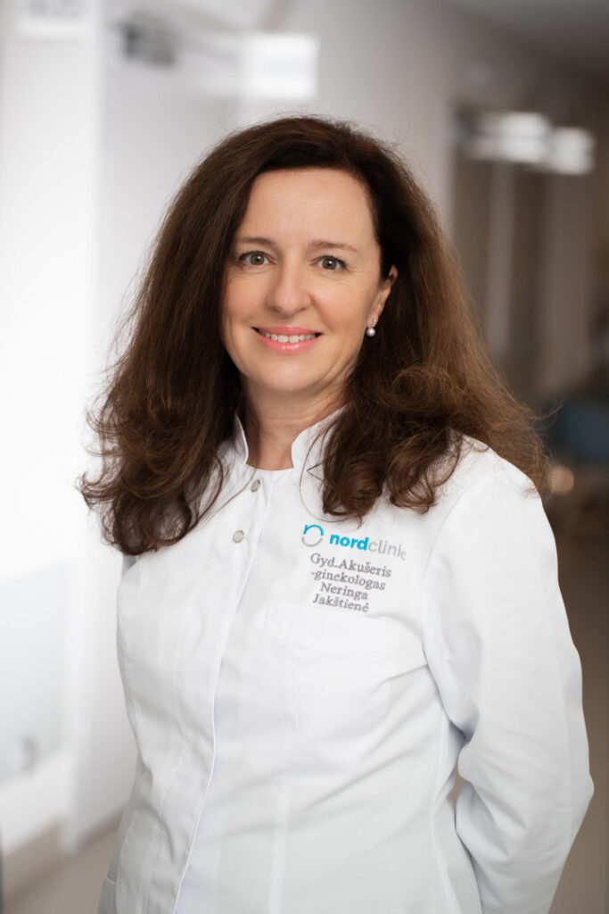 Gydytoja akušerė ginekologė Neringa Jakštienė