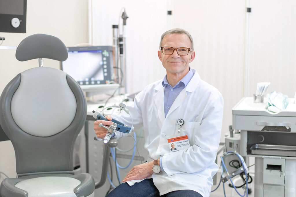 Gydytojas otorinolaringologas dr. Svajūnas Balseris