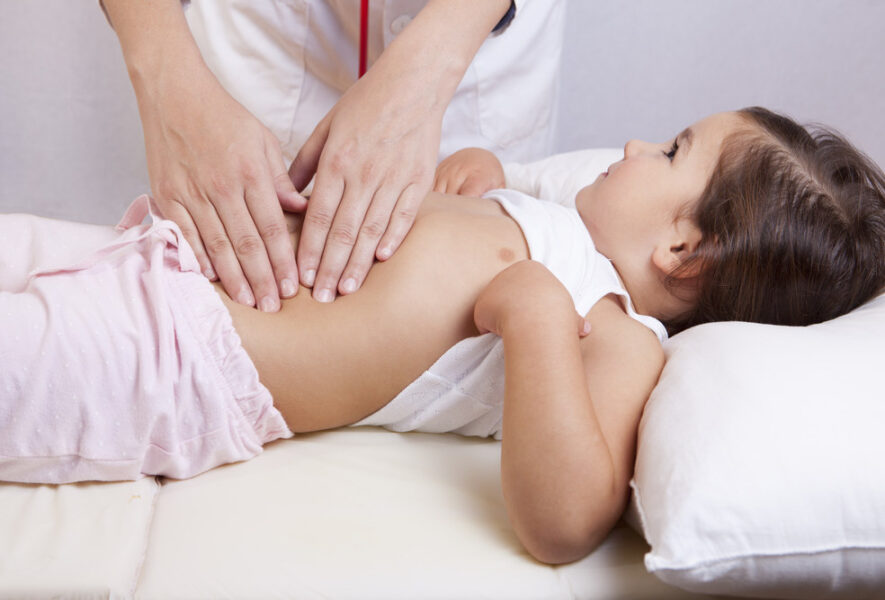 Vaiko pilvo skausmas