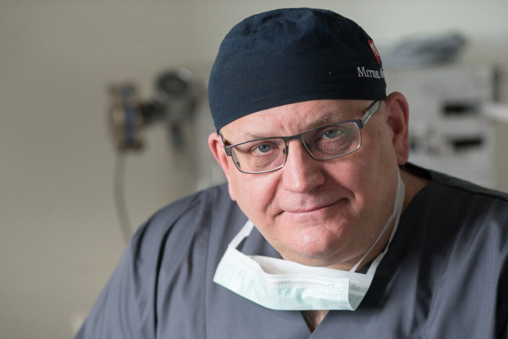 Gydytojas anesteziologas-reanimatologas Robertas Samalavičius. Asmeninio archyvo nuotr.