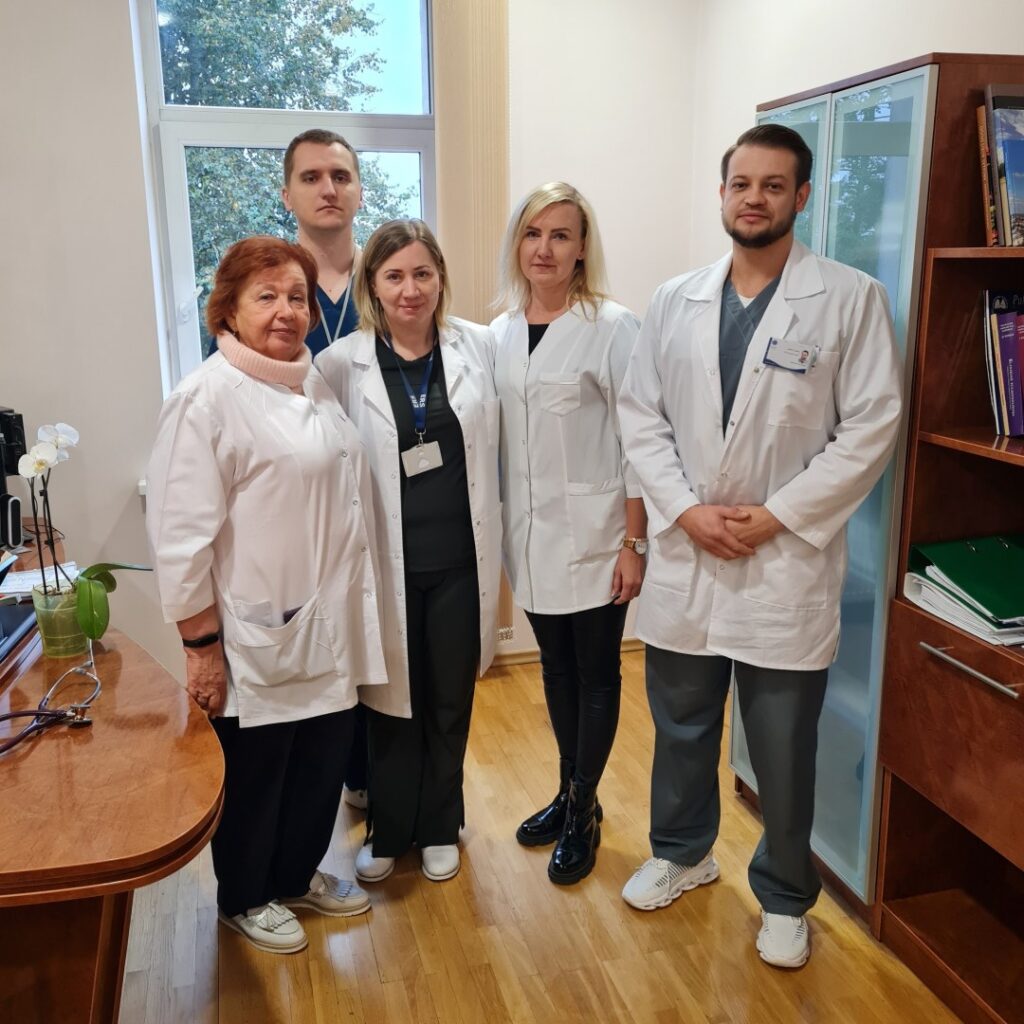 Respublikinės Šiaulių ligoninės Tuberkuliozės ir plaučių ligų klinikos gydytojai