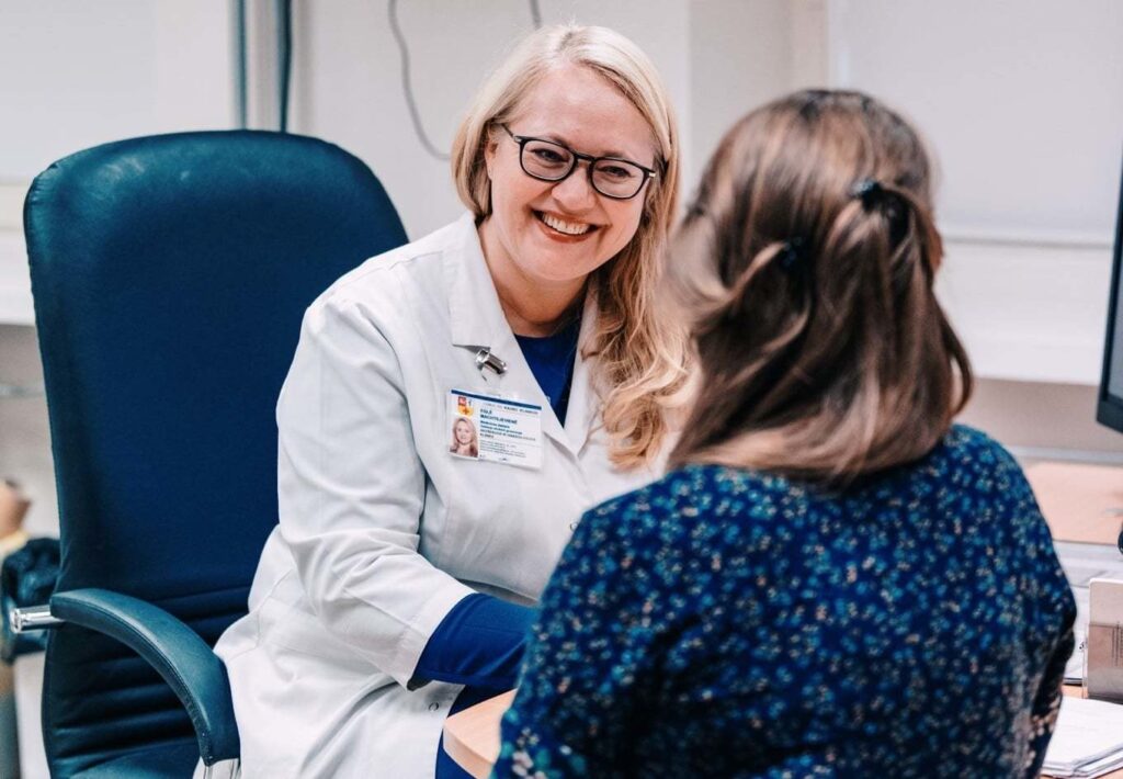 Akušerijos ir ginekologijos klinikos Vaisiaus medicinos centro vadovė doc. dr. Eglė Machtejevienė / Kauno klinikų nuotr.