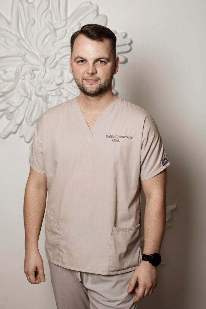 Baltijos-Amerikos klinikų gydytojas kineziterapeutas Vaidas Buterlevičius