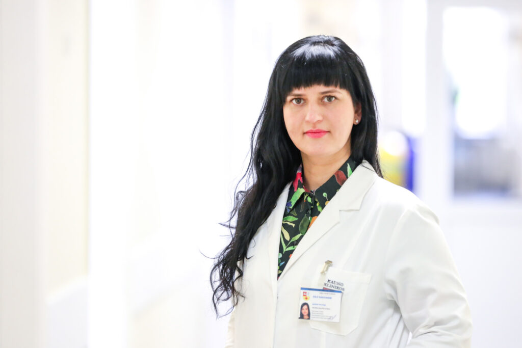 Gydytoja neurologė Eglė Sukockienė / Kauno klinikų nuotr. 