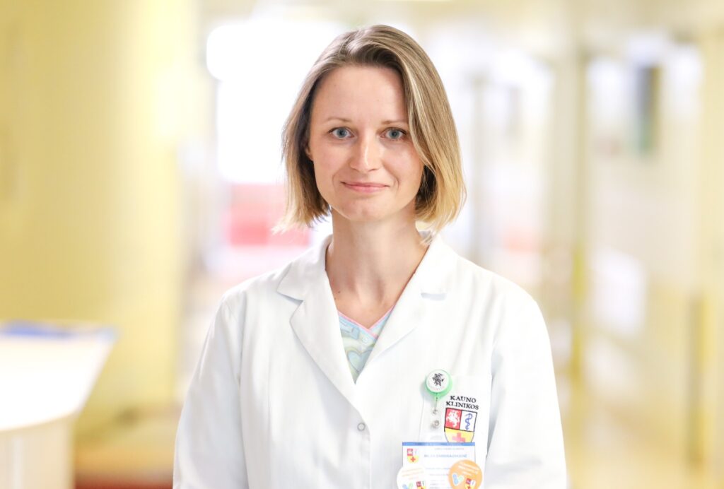 Gydytoja vaikų neurologė Milda Dambrauskienė / Kauno klinikų nuotr. 