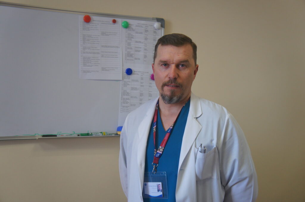 Gydytojas onkochirurgas Mindaugas Šatkauskas