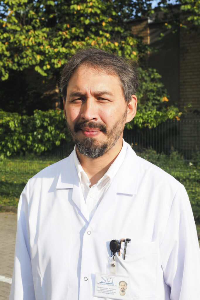 Gydytojas onkologas chemoterapeutas Leonidas Gatijatullinas / NVI nuotr.