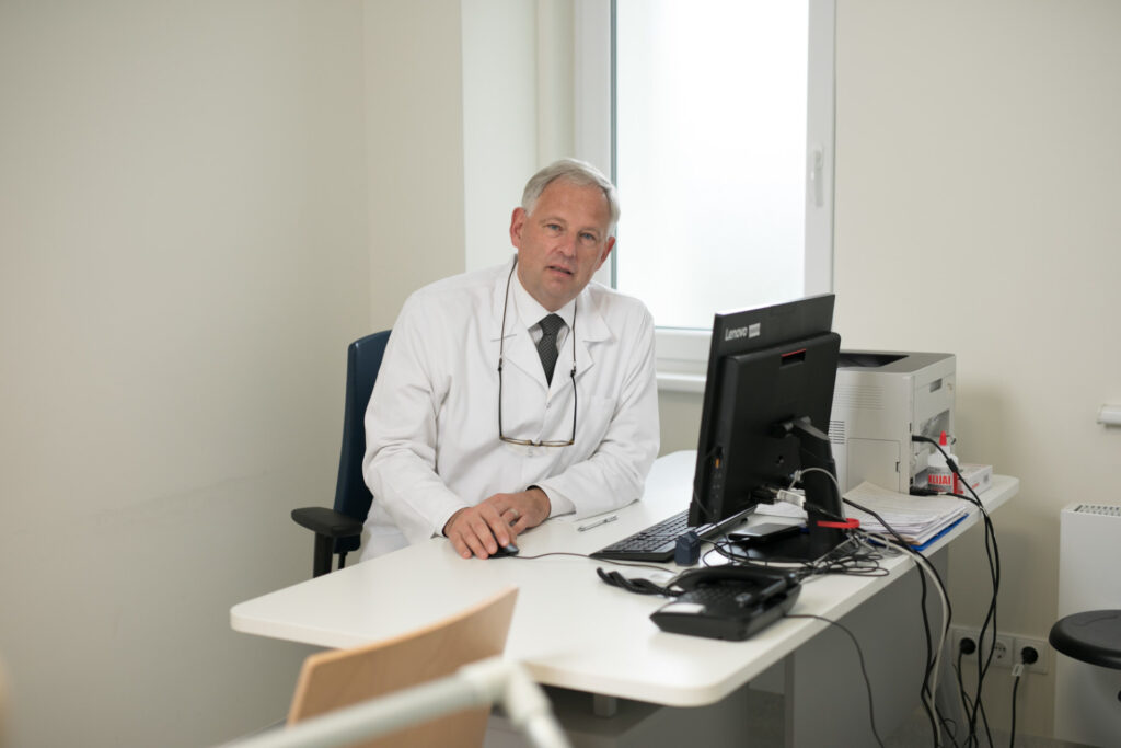 Gydytojas, proktologas doc. dr. Paulius Žeromskas / RVUL nuotr.