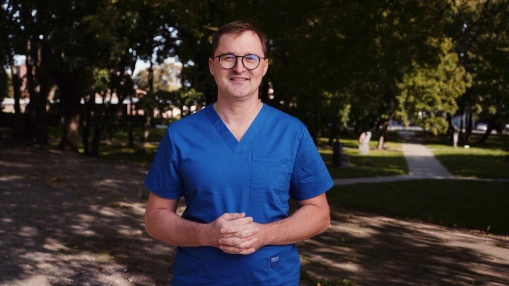 Akušeris ginekologas Tomas Lūža