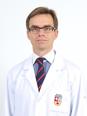 Kauno klinikų Reabilitacijos klinikos vadovas prof. Raimondas Kubilius.