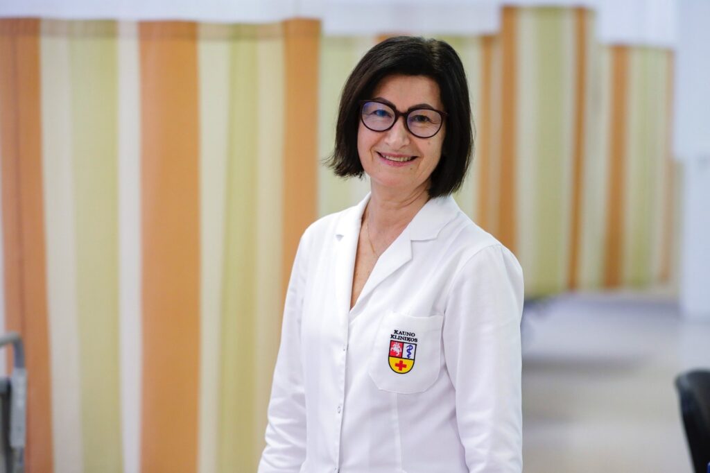 Anestezijos ir intensyvios terapijos slaugytoja Elvyra Jonkienė