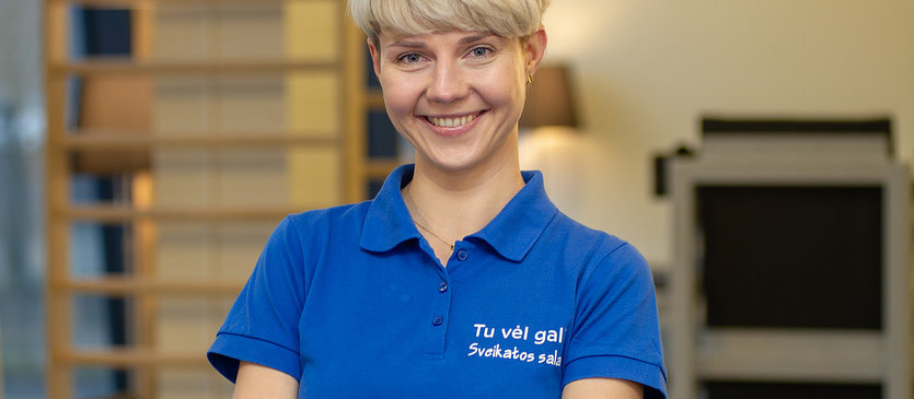 Kineziterapeutė Dovilė Juškienė 