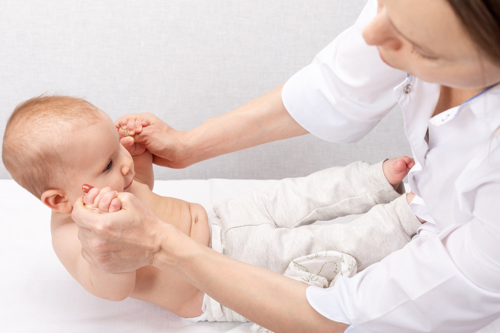 Kūdikis, raumenų tonusas, vaiko raida / Shutterstock nuotr.