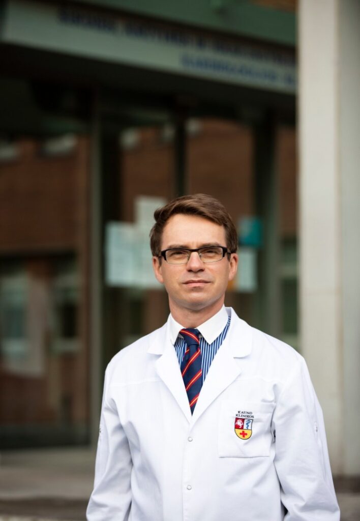 Kulautuvos reabilitacijos ligoninės vadovas prof. Raimondo Kubilius / Kauno klinikų nuotr.