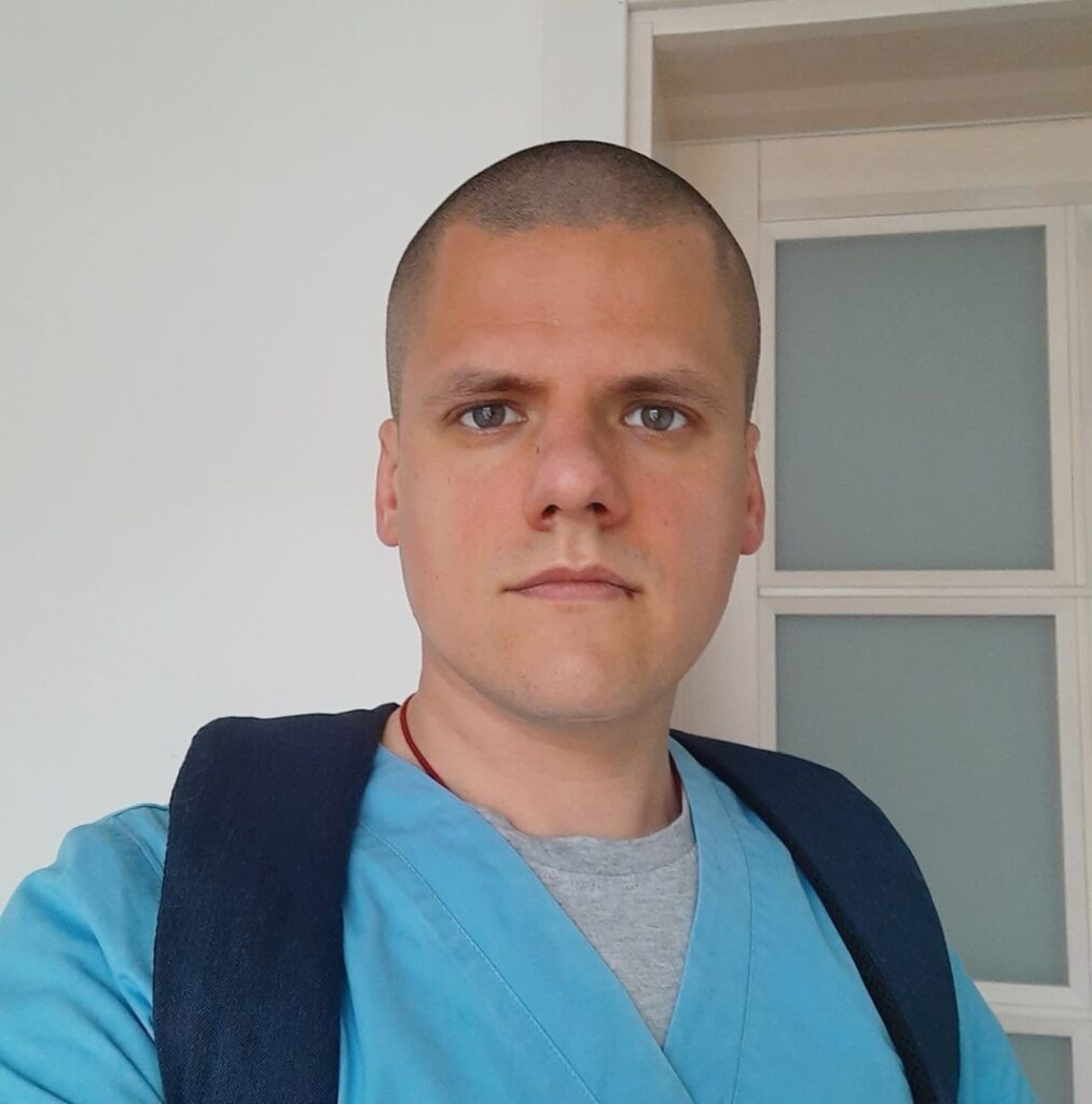 Joniškio ligoninės vyriausiojo gydytojo pavaduotojas medicinai, gydytojas Martynas Gedminas 