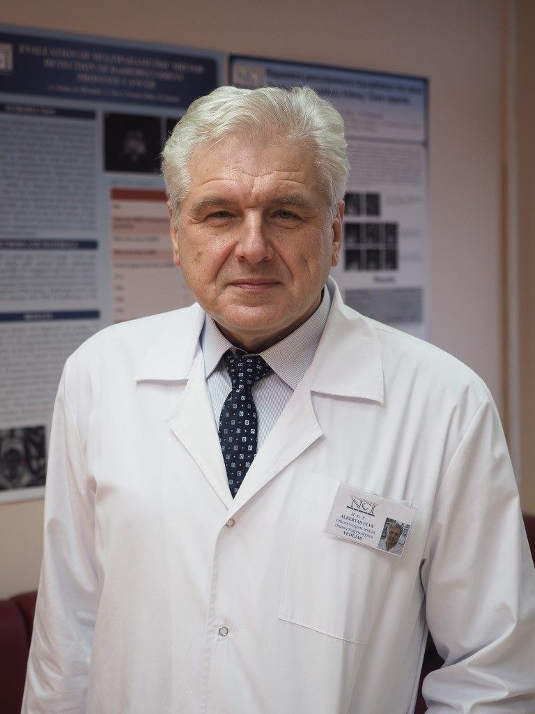 NVI Onkourologijos skyriaus vedėjas gydytojas urologas dr. Albertas Ulys.