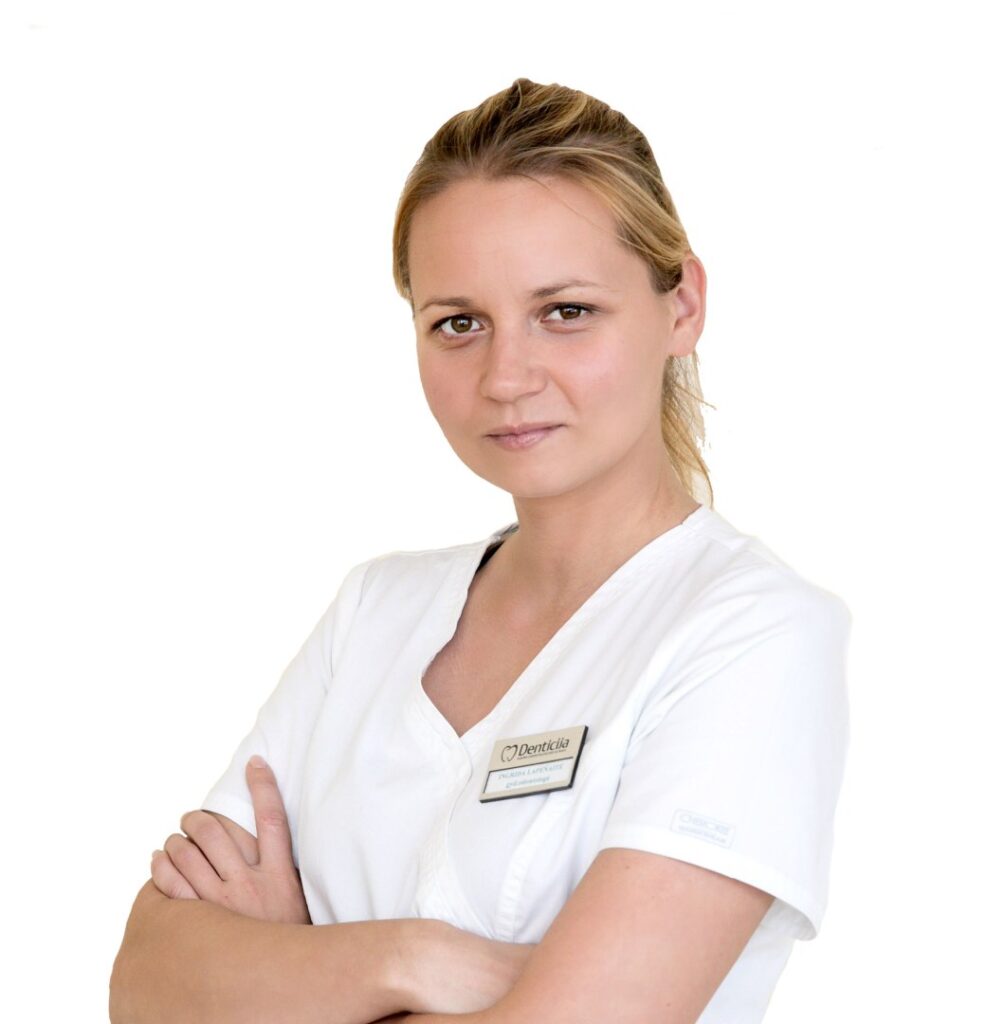 Odontologijos klinikos „Denticija“ gydytoja odontologė Ingrida Lapėnaitė-Krasnickė.