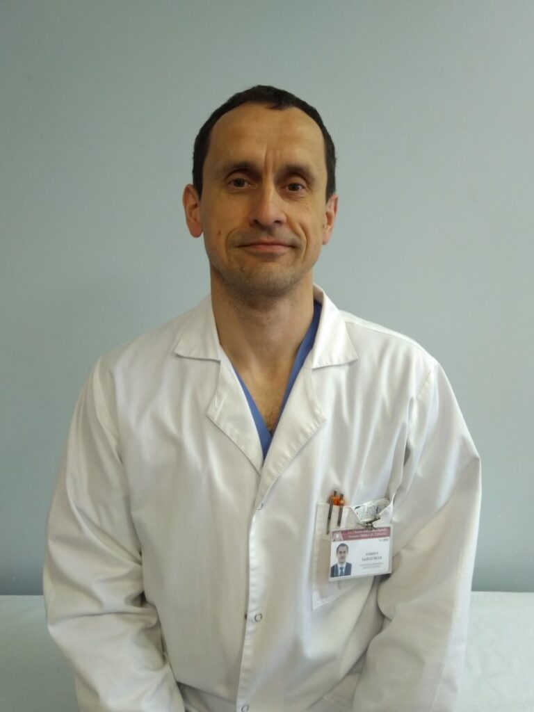 Ortopedas-traumatologas Andrius Sadauskas. Asmeninio archyvo nuotr.