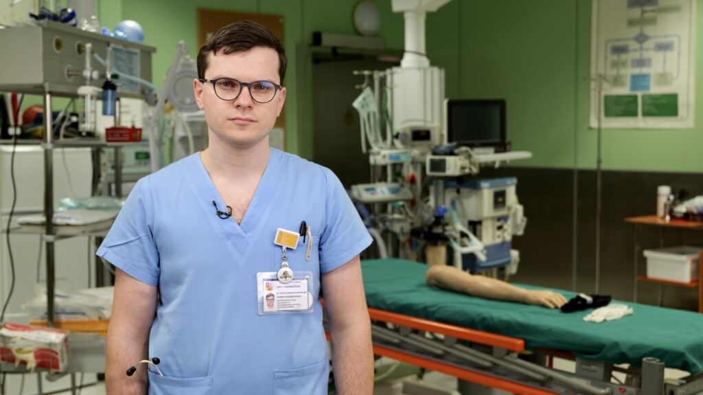 Skubios pagalbos skyriaus vadovas Linas Darginavičius / Kauno klinikų nuotr.