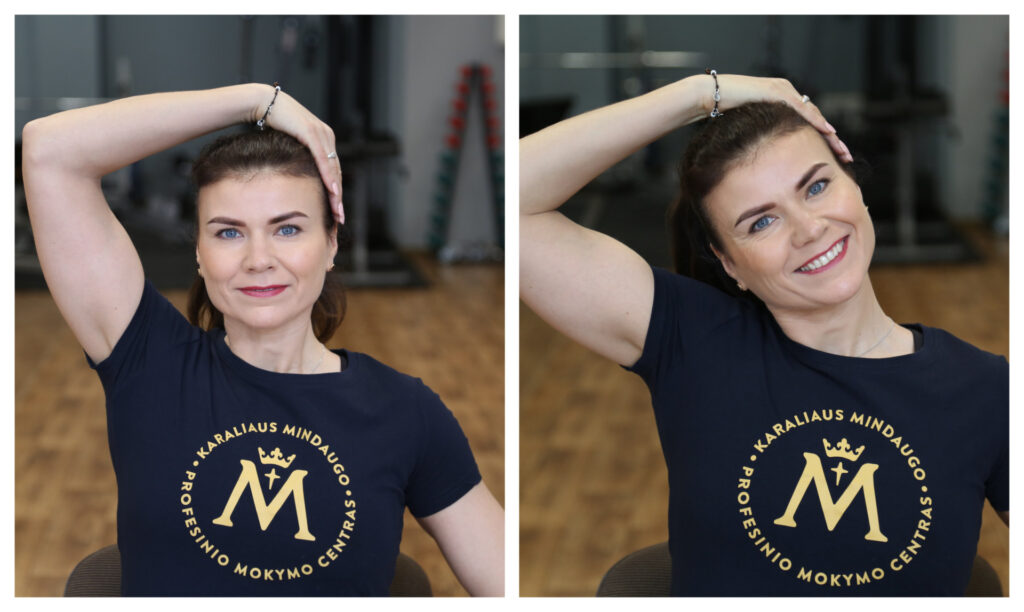 Tempimas kaklo raumenims