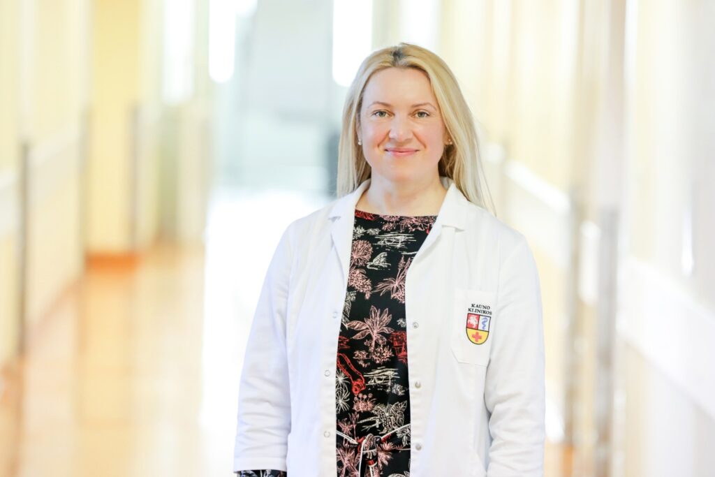 Gydytoja neonatologė Vilma Ivanauskienė