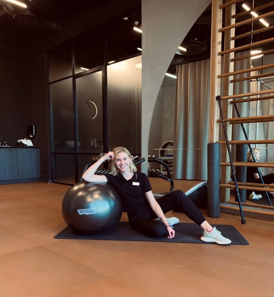 Kineziterapeutė Giedrė Damušytė