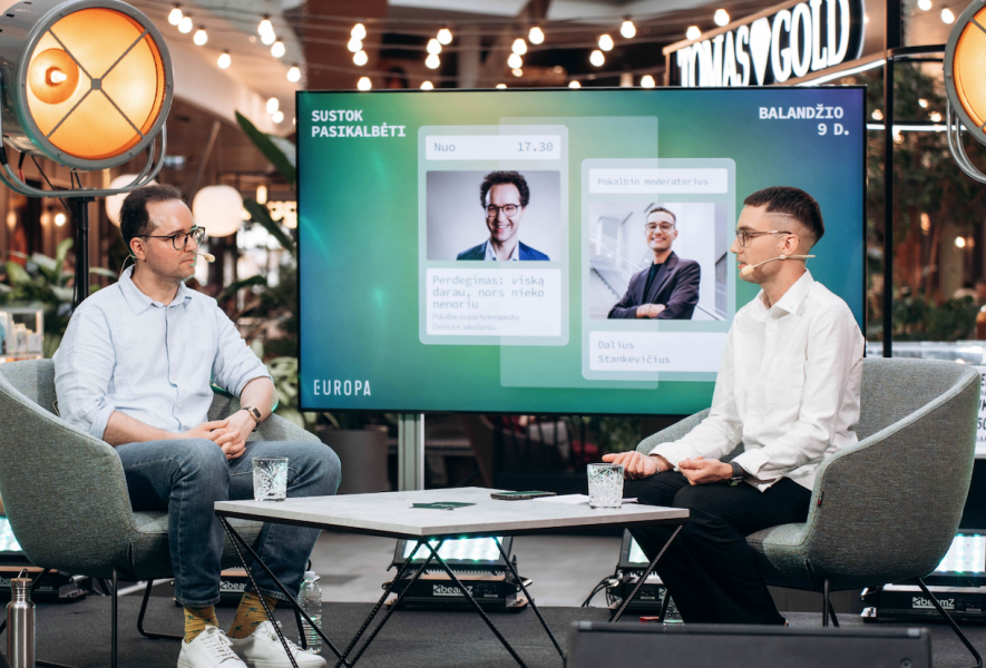 D. Jakučionio ir D. Stankevičiaus pokalbis