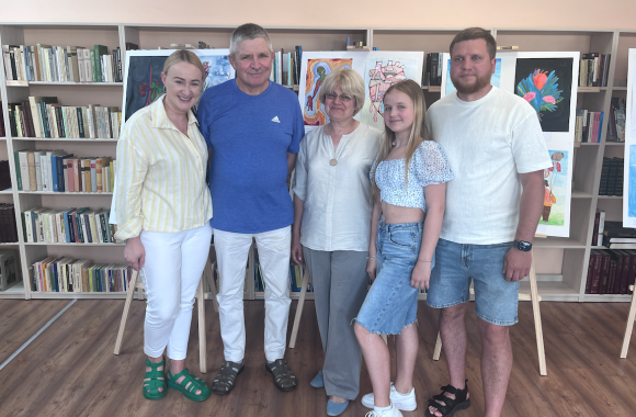 Virginijus su šeima