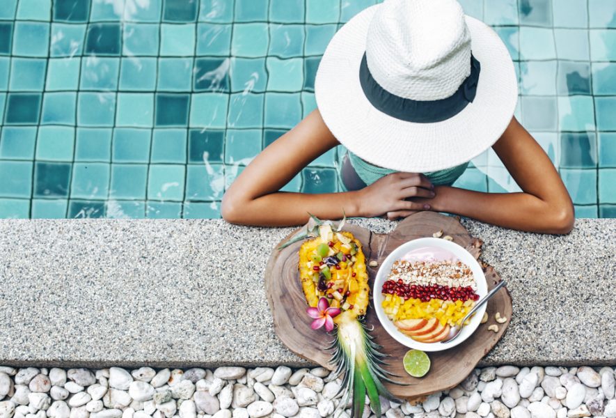 Mityba kelionių metu, atostogos