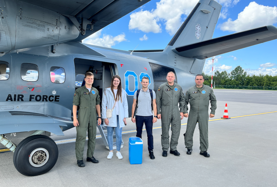 Lietuvos kariuomenės Karinių oro pajėgų lėktuvas