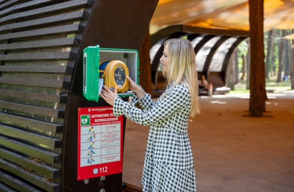 Defibriliatorius Druskininkuose